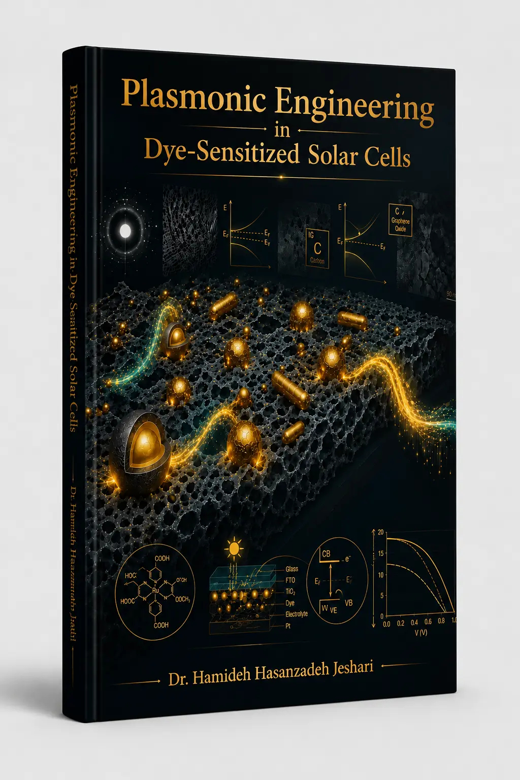 Plasmonic Engineering in Dye-Sensitized Solar Cells: A Practical Research Guide for Thesis and Laboratory Work cover